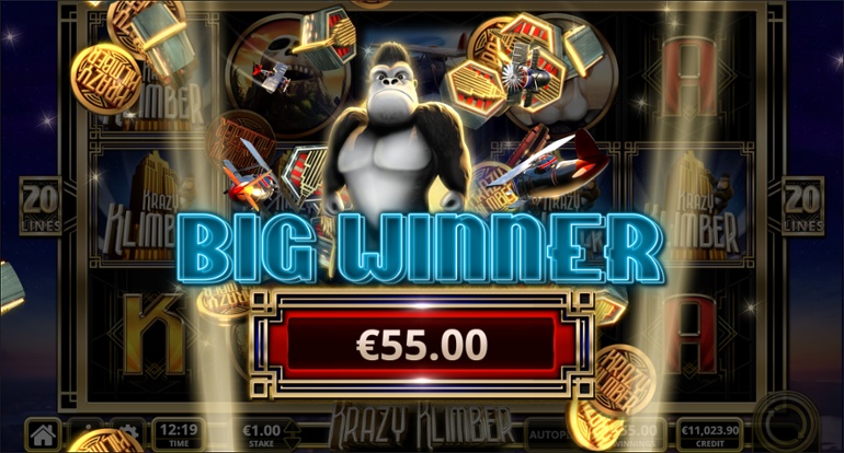 Krazy Klimber big win