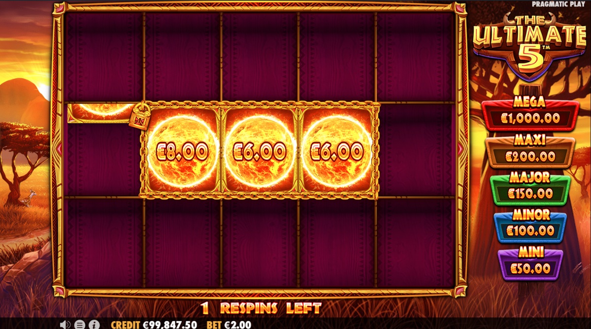 The Ultimate 5 with Hold & Spin Super Boost feature