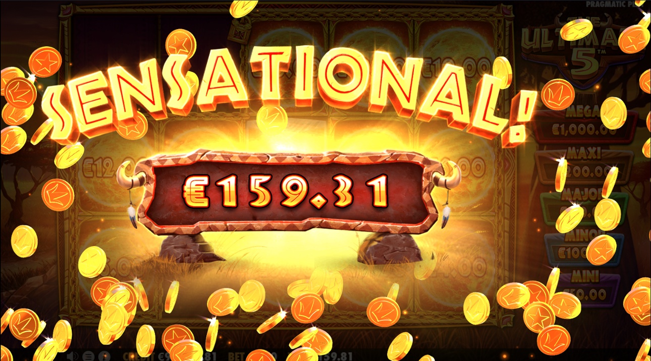 The Ultimate 5 slot & Sensational win