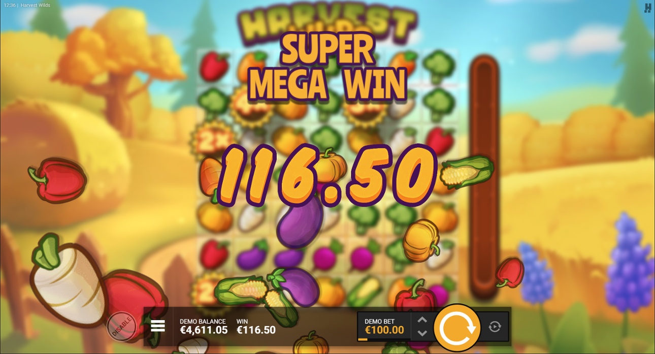 Big win - Harvest Wilds slot