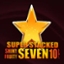 Shiny Fruits Seven: 10 Lines Super Stacked