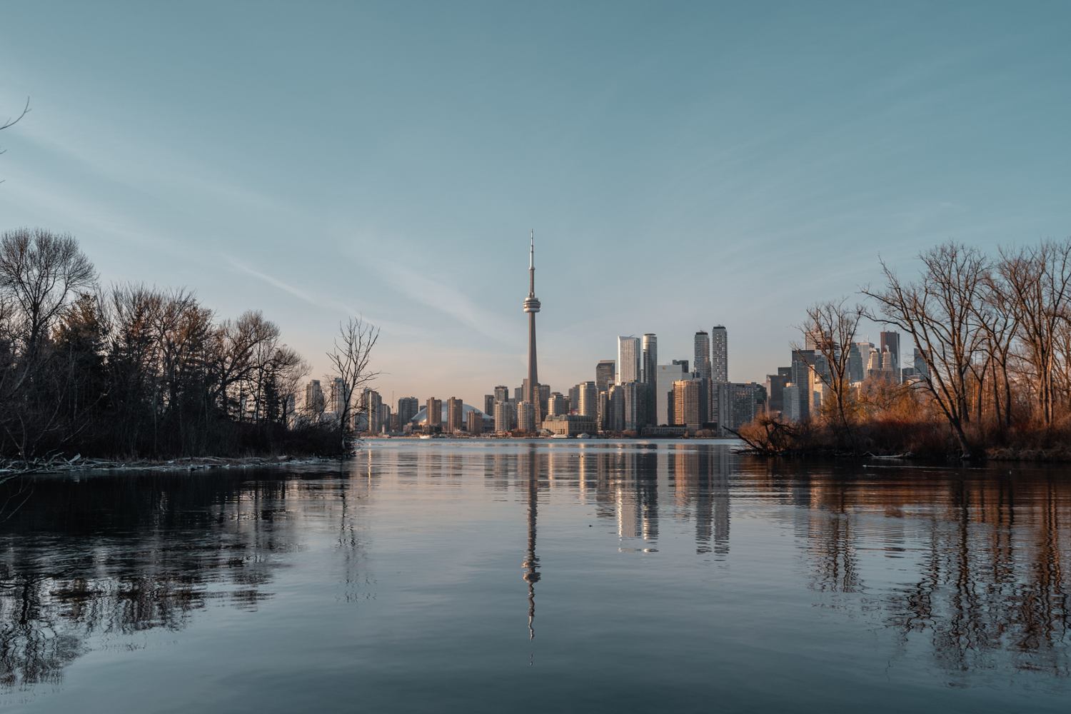 Ontario's famous tower.