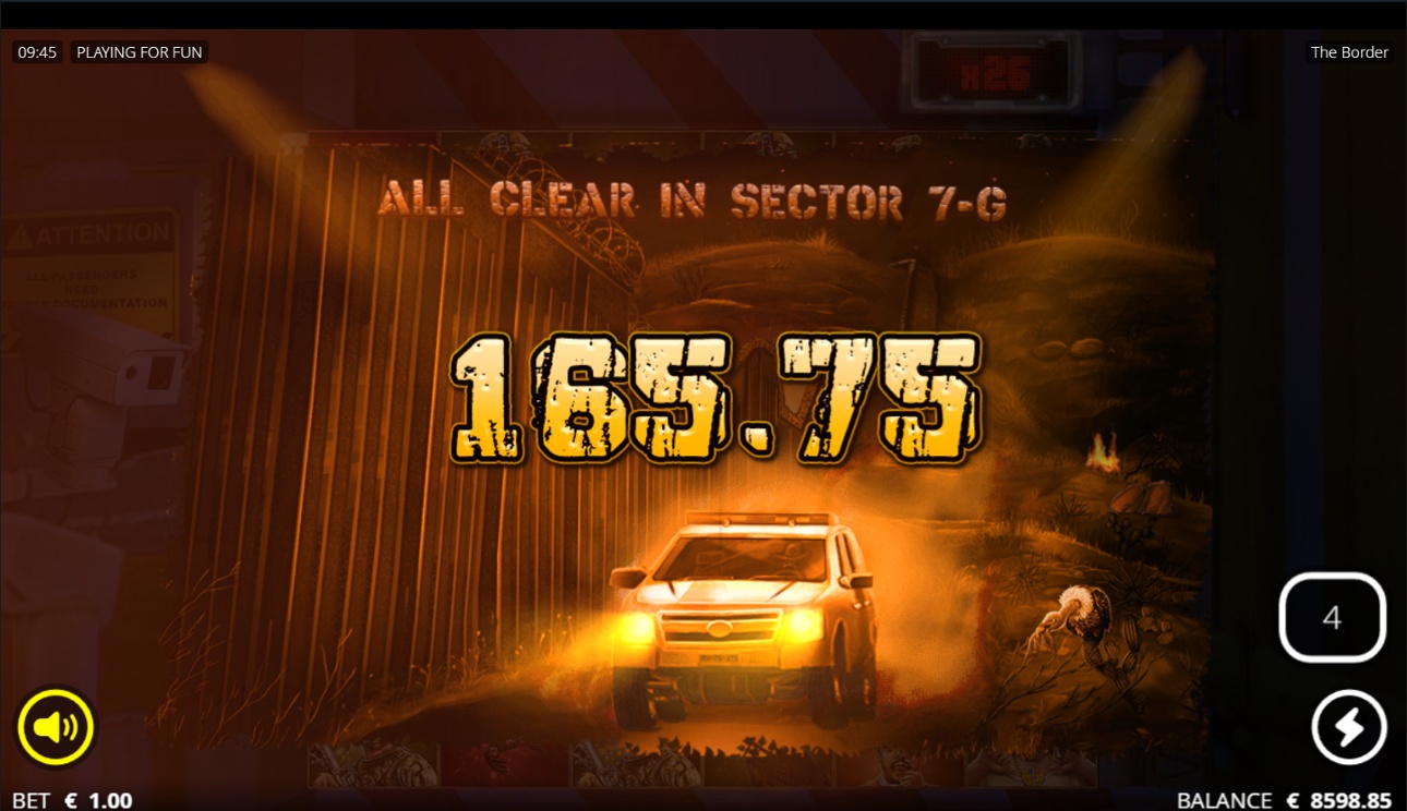 The Border slot - big win