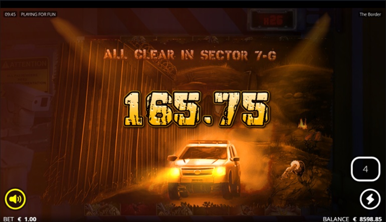 The Border slot - big win