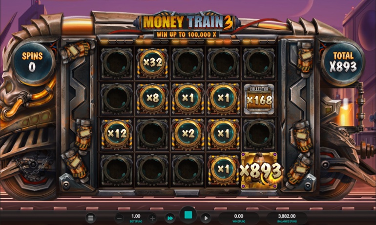 Money Train 3 & Persistent Symbol bonus round