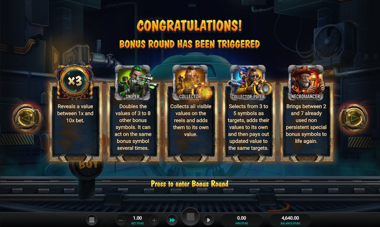 Money Train 3 featured special symbols