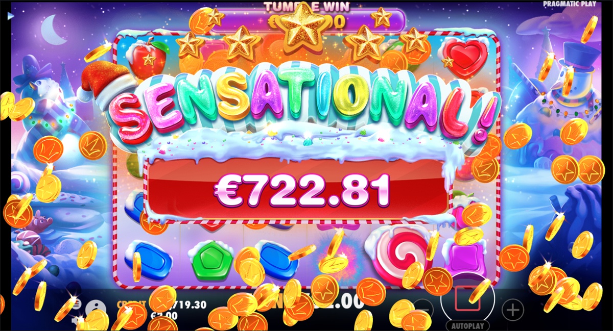 Sweet Bonanza Xmas & Sensational win