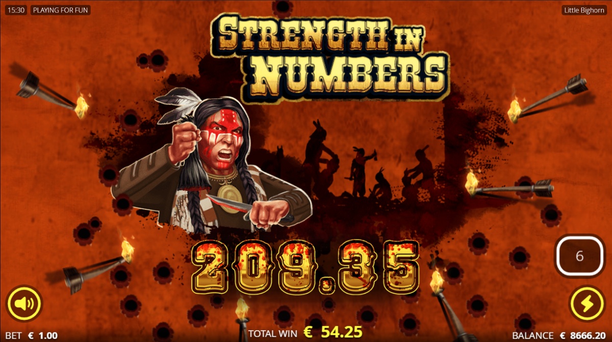 Little Bighorn slot big win