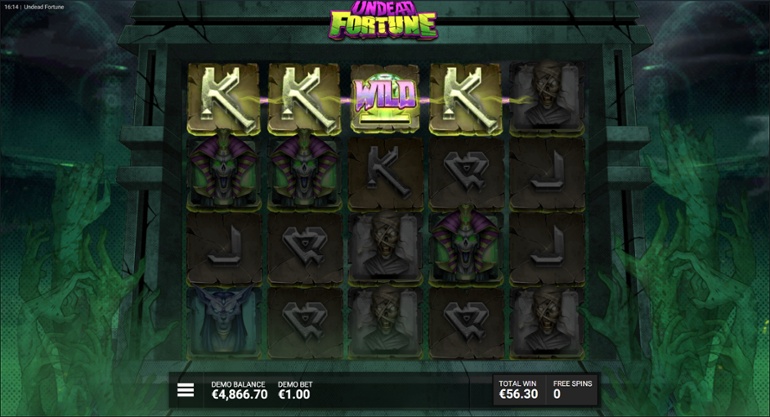 Undead Fortune slot win