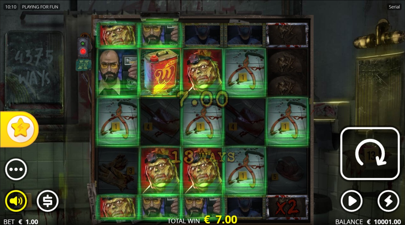 Slot Serial - base game win