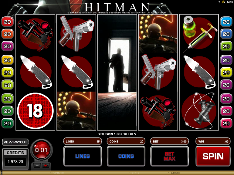 Hitman Expanding Wild Win