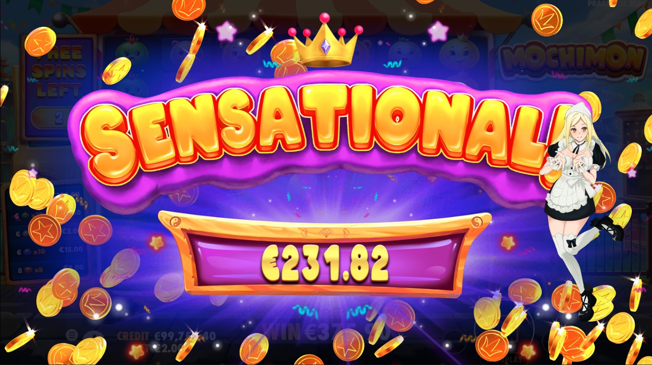 Mochimon slot big win