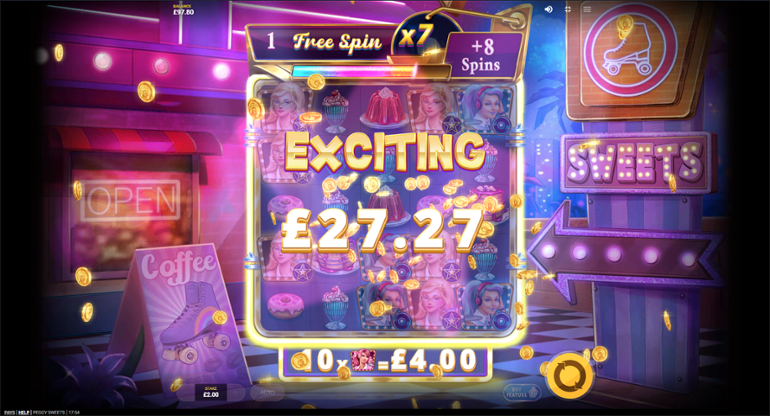 Peggy Sweets - big win