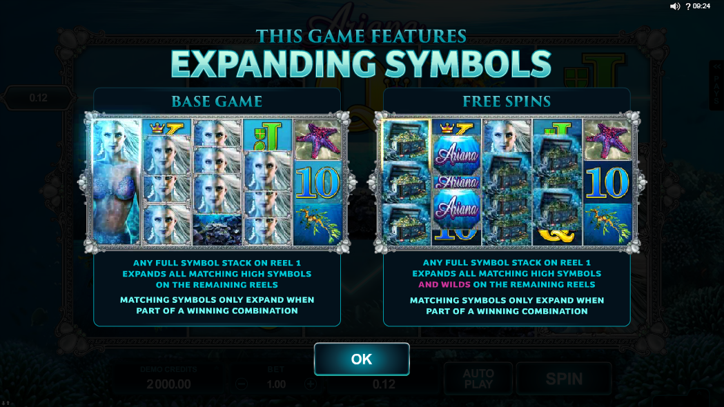 Expanding symbol feature