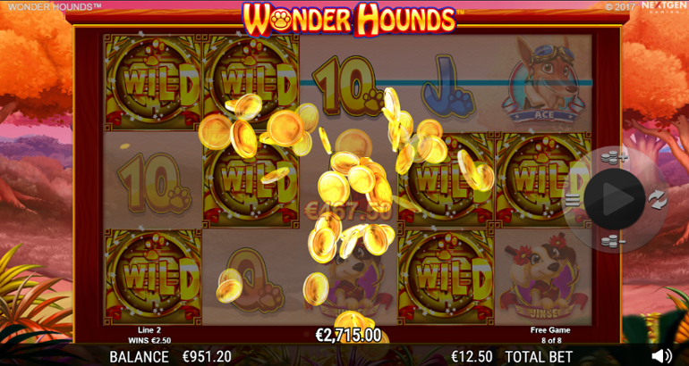 Huge win from free spins