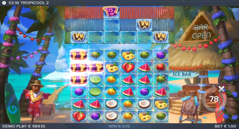 Tropicool 2 - Mystery symbols