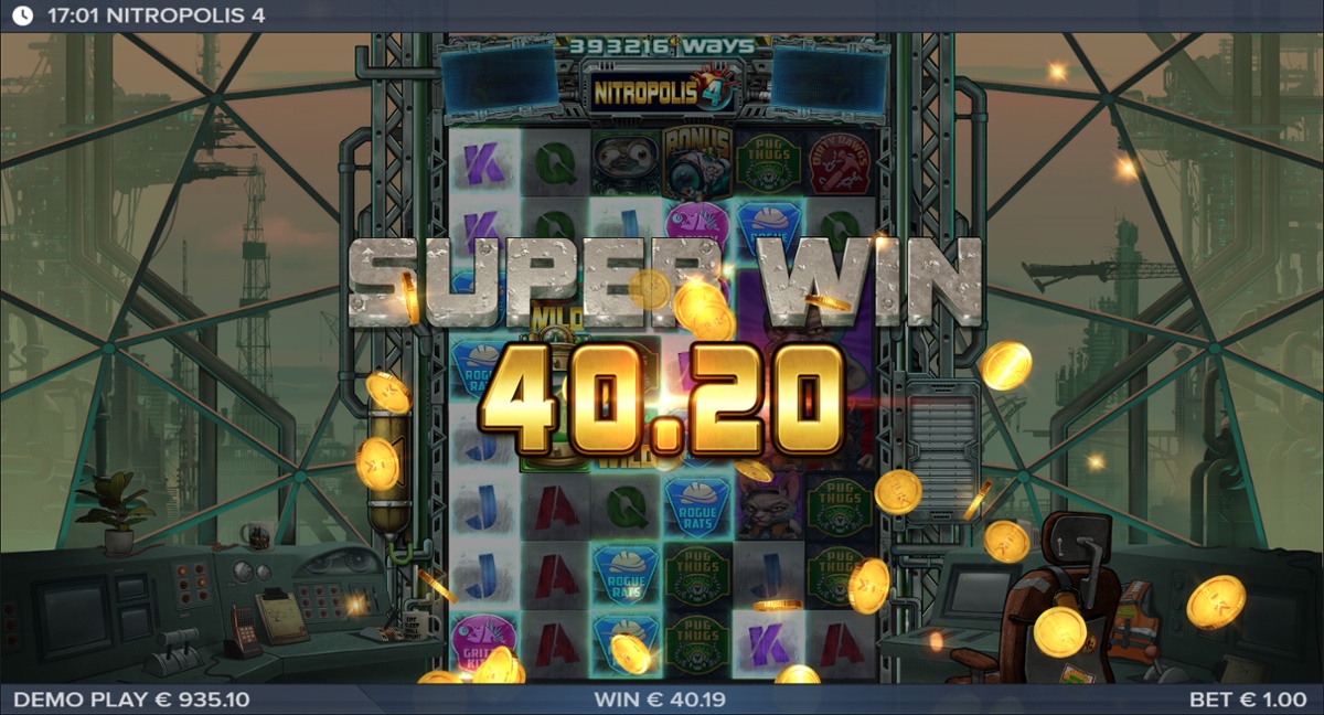 Nitropolis 4 big win