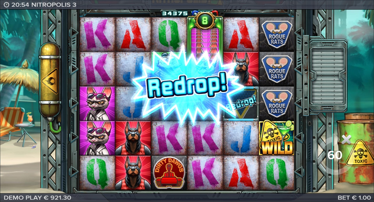 Nitropolis 3 - Redrop random feature