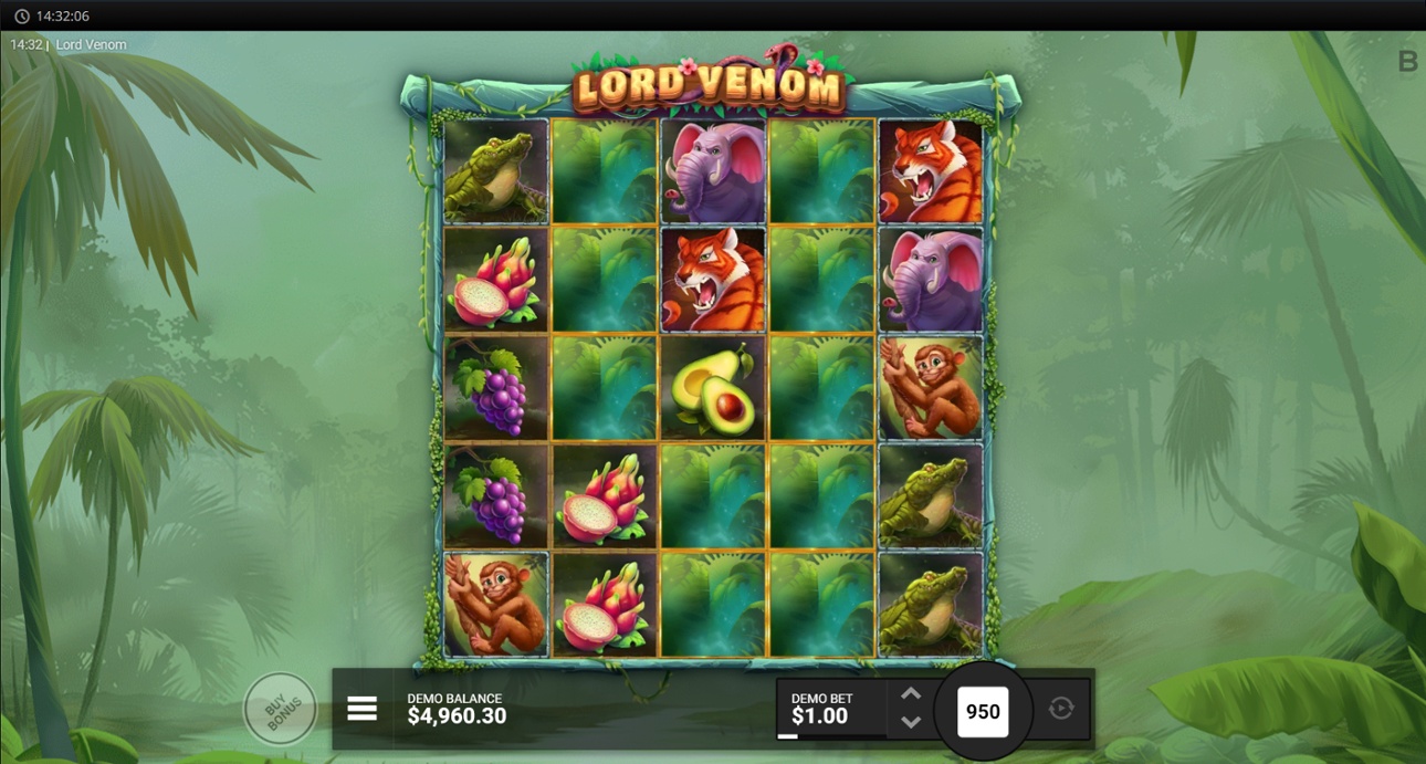Lord Venom - Jungle Bush symbols