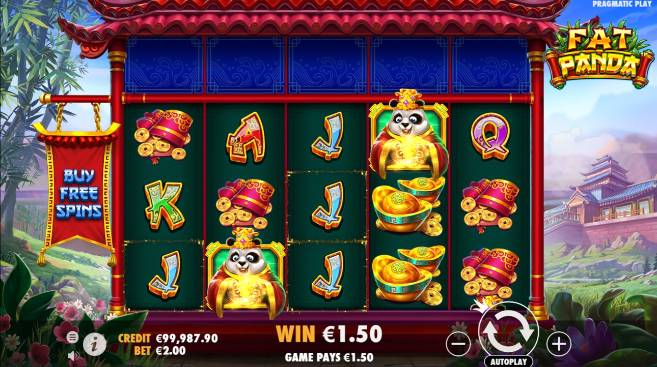 Fat Panda slot win