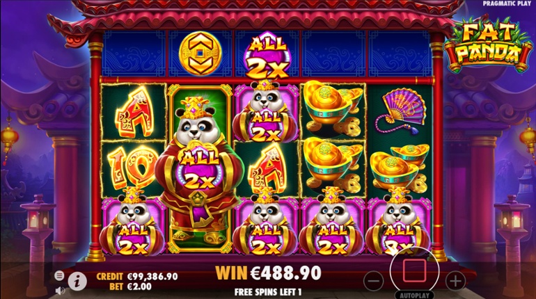 Fat Panda - All Wilds Multiplier symbol