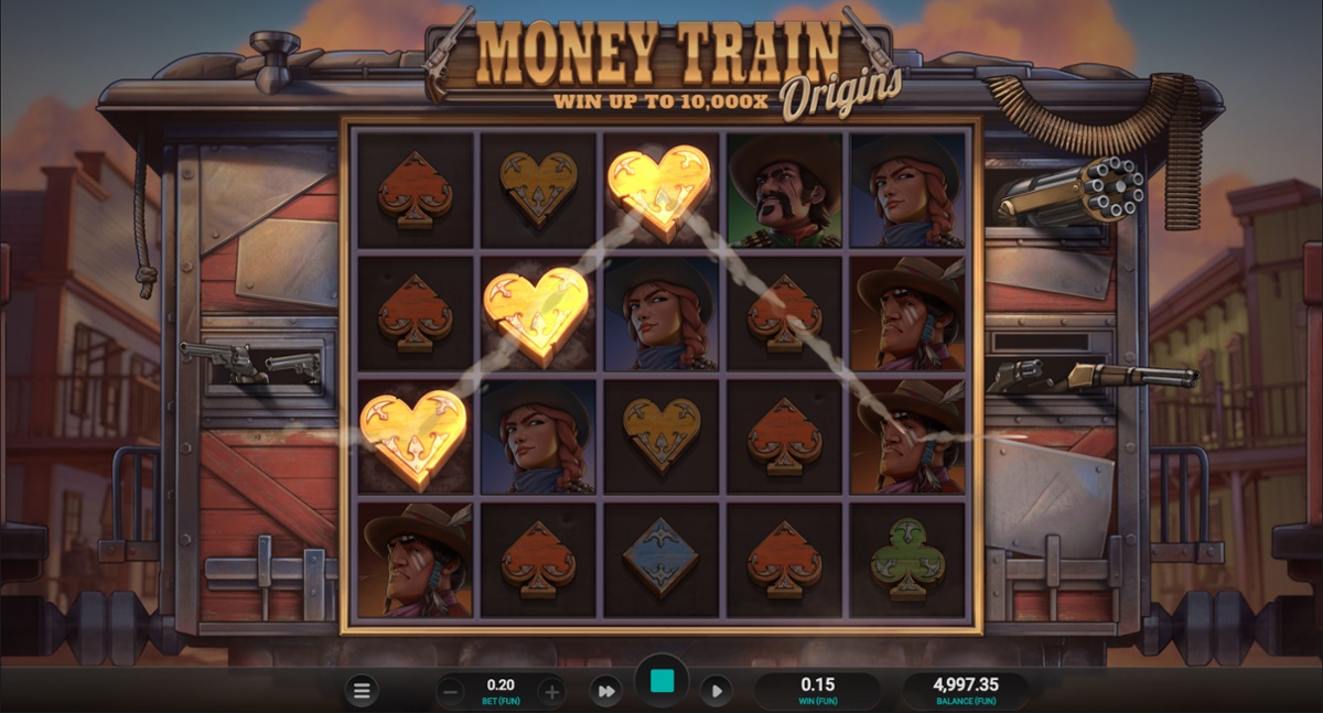Money Train Origins win