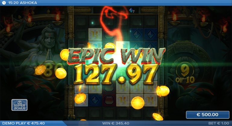 Ashoka slot - Epic win