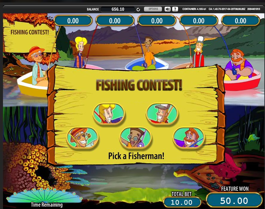 Reel'em In Fishing contest bonus