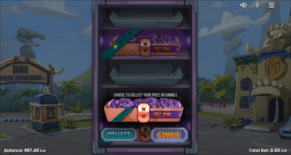 Dino PD slot Free Spins gamble