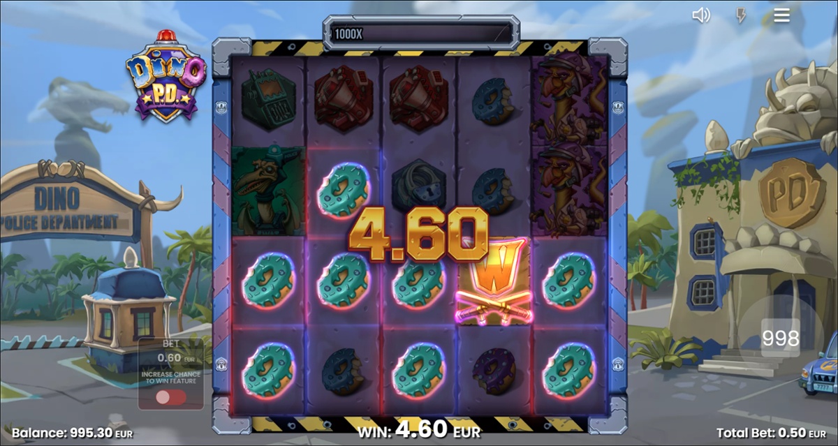 Dino PD base game win