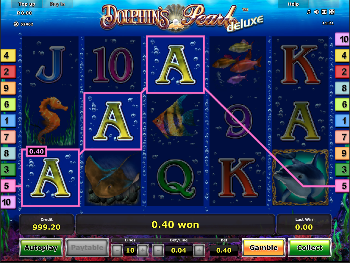 Dolphin's Pearl Deluxe simple win
