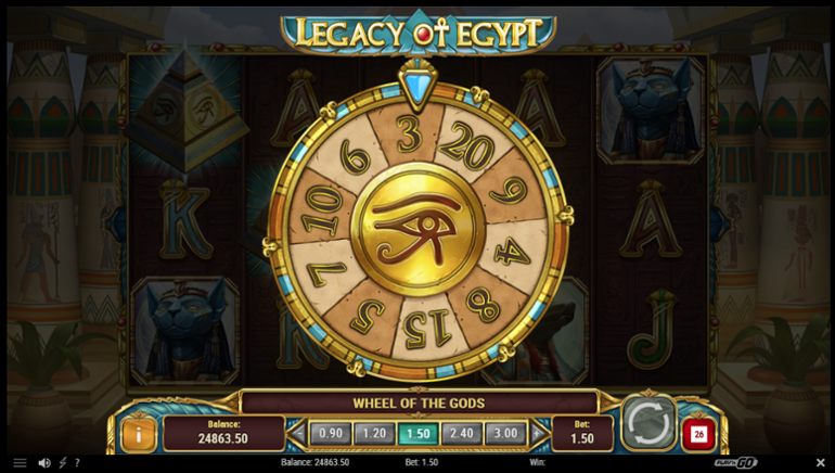 Legacy of Egypt - Wheel of the Gods