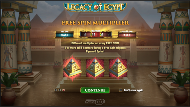 Free spins multiplier