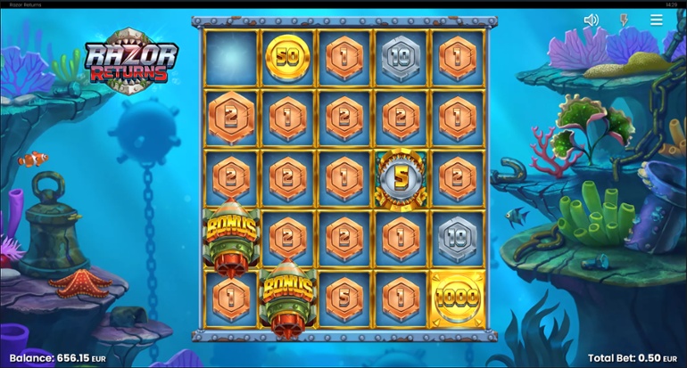 Razor Returns - Razor Reveal x1000 multiplier