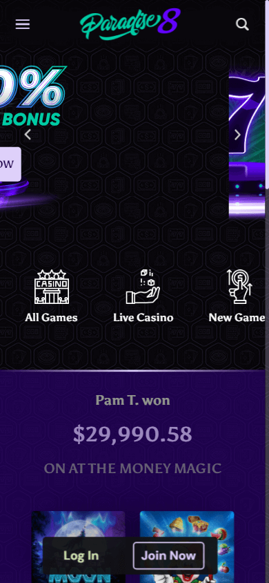 paradise_8_casino_homepage_mobile