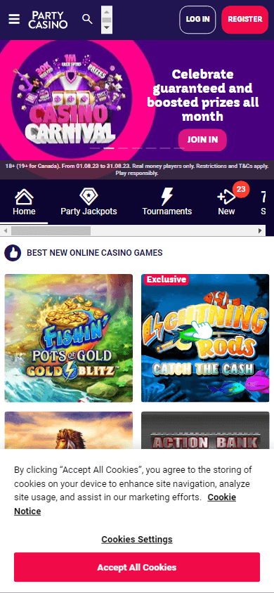 party_casino_homepage_mobile