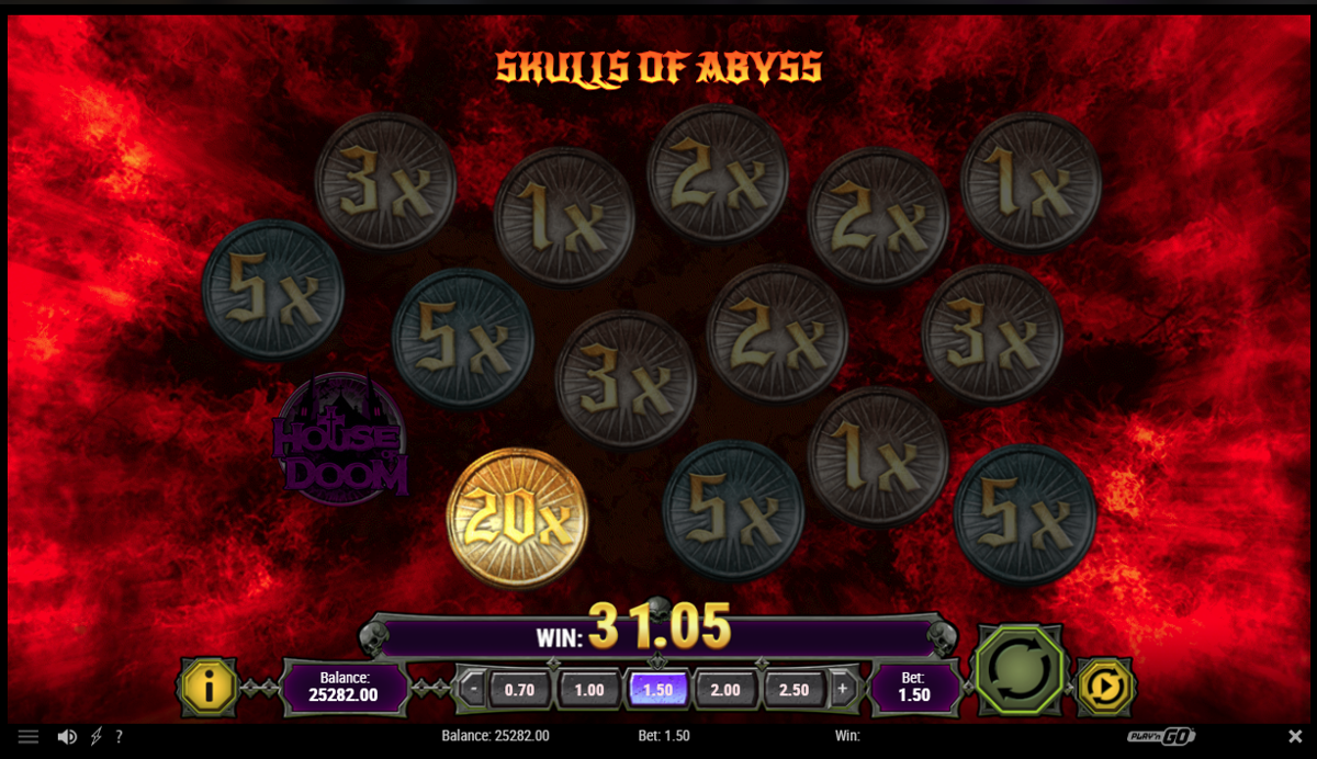 Skulls of Abyss bonus feature