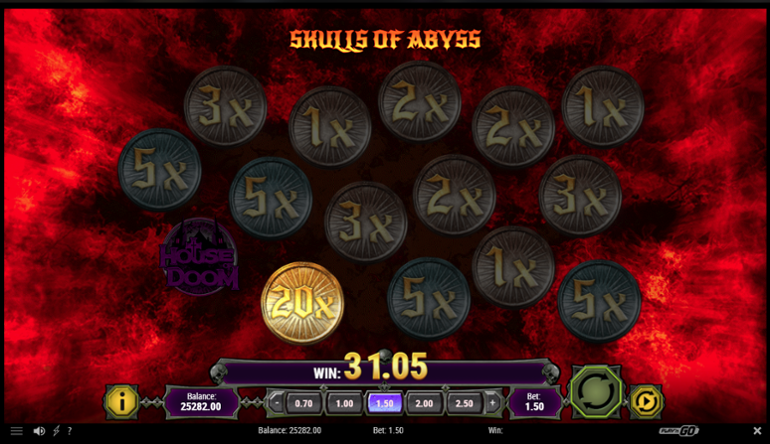 Skulls of Abyss bonus feature