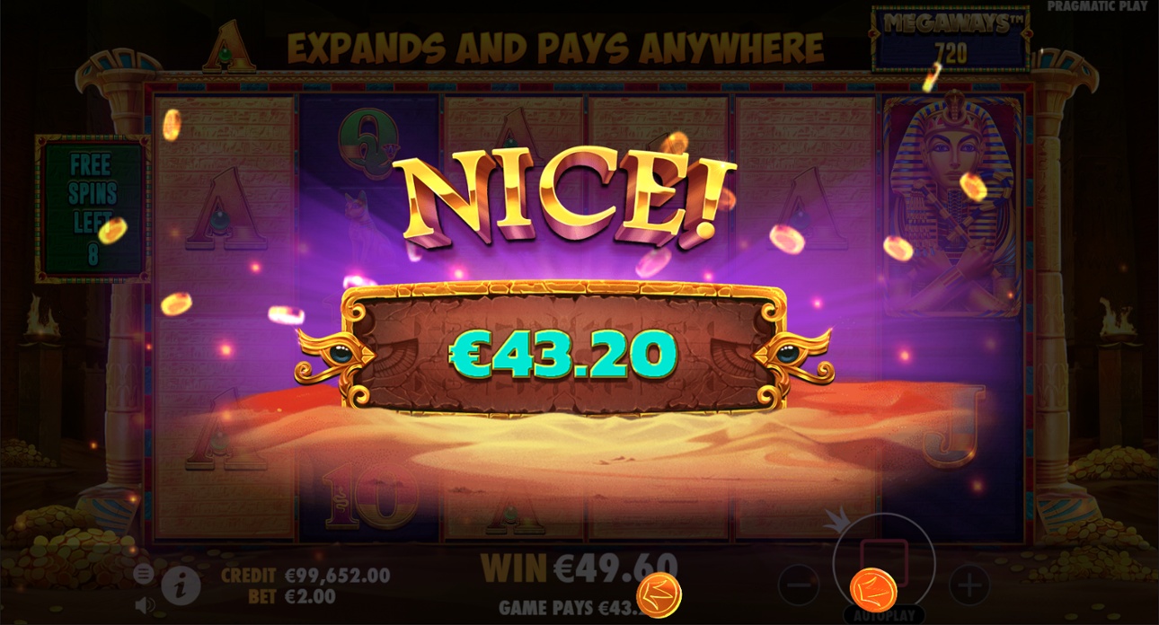 Book of Tut Megaways - Nice win