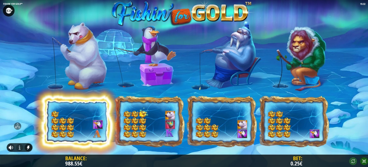 Fishin’ for Gold - Free spins bonus