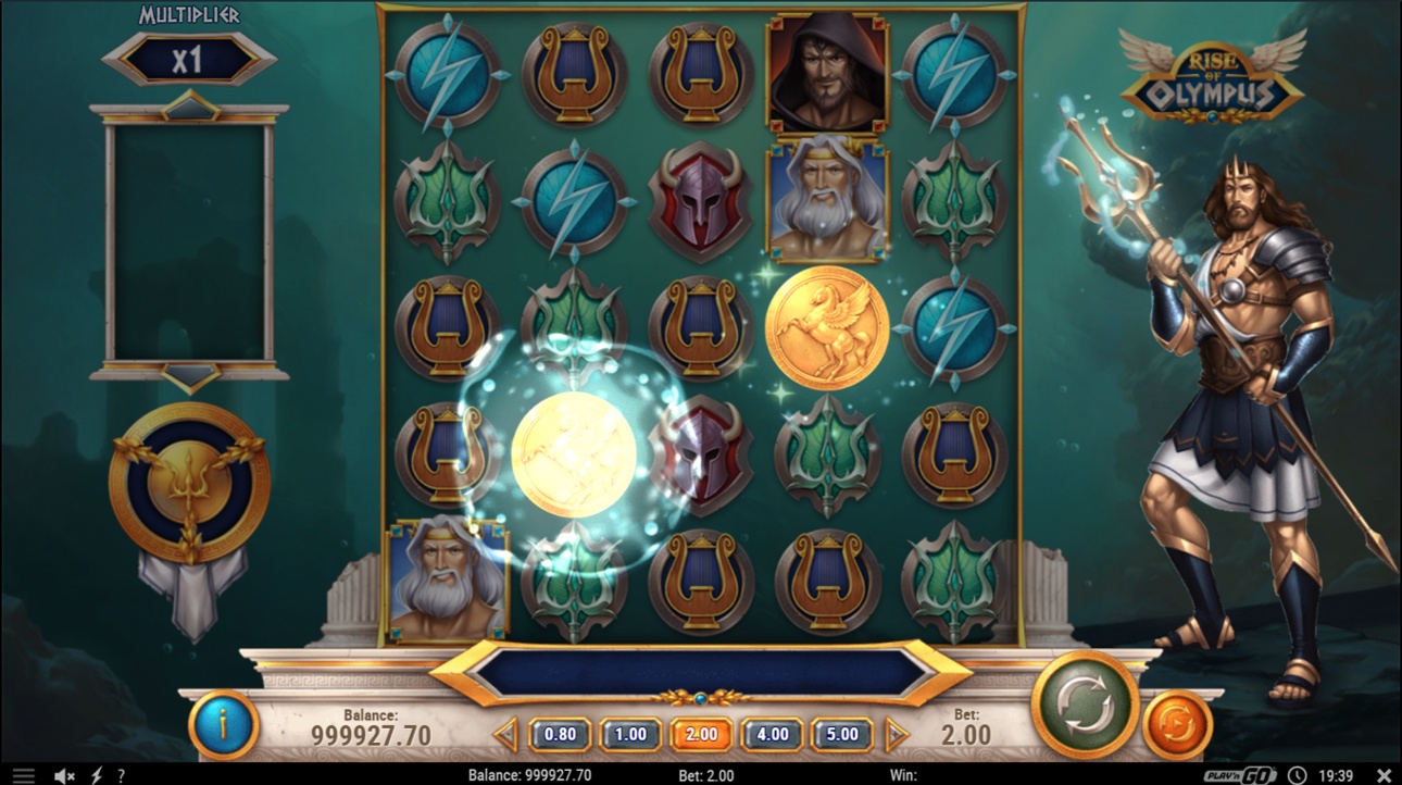 Rise of Olympus - Poseidon bonus feature