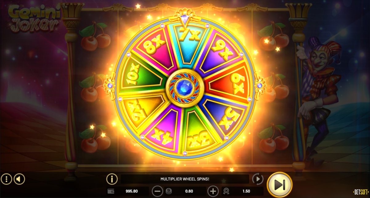 Gemini Joker - Multiplier wheel