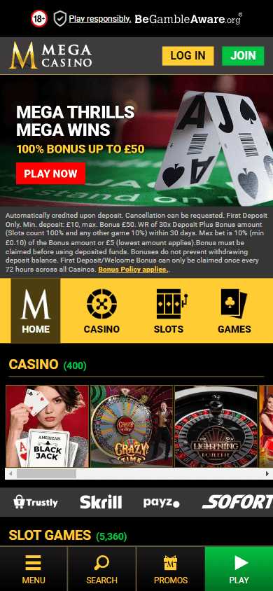 mega_casino_uk_homepage_mobile