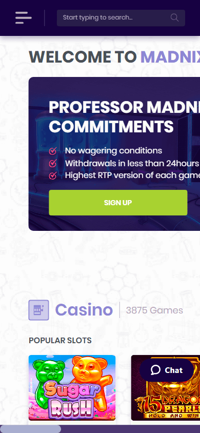 madnix_casino_homepage_mobile