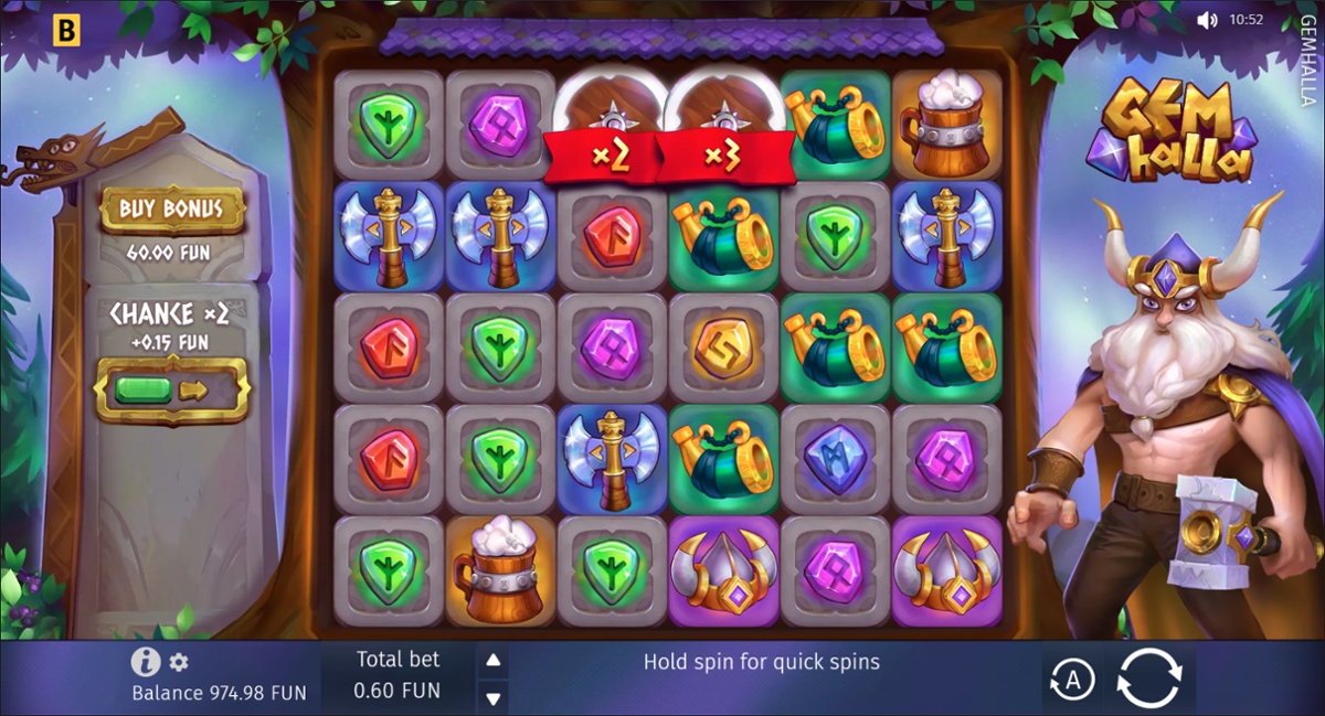 Gemhalla slot - Multipliers