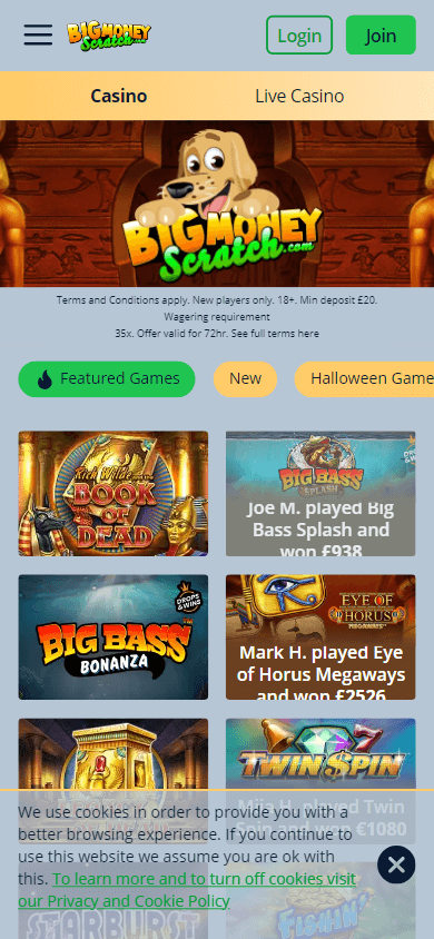 bigmoneyscratch_casino_homepage_mobile