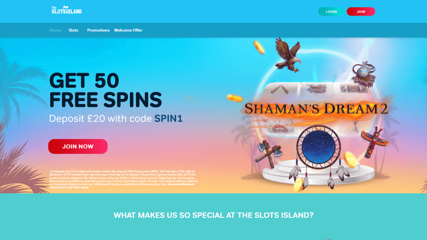 the_slots_island_casino_homepage_desktop