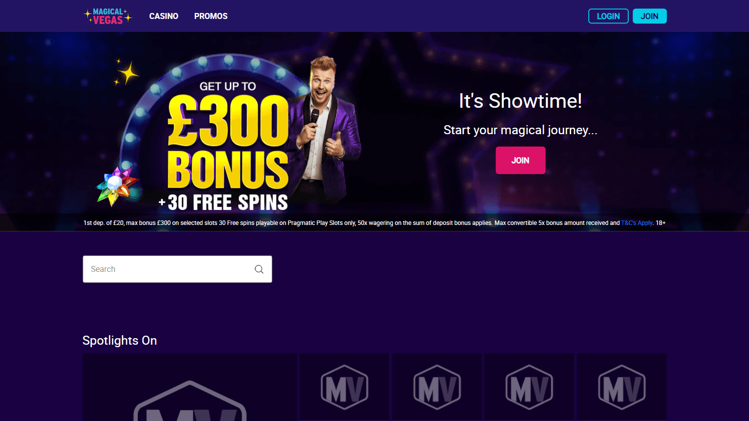 magical_vegas_casino_homepage_desktop