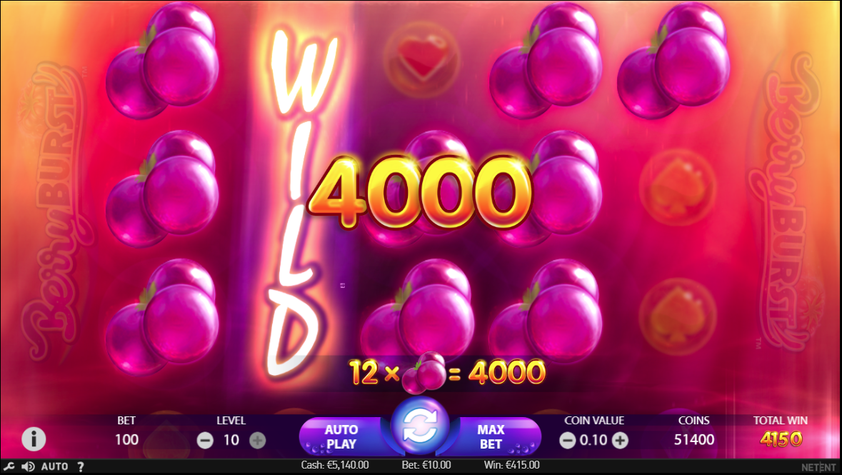 Berryburst Super win