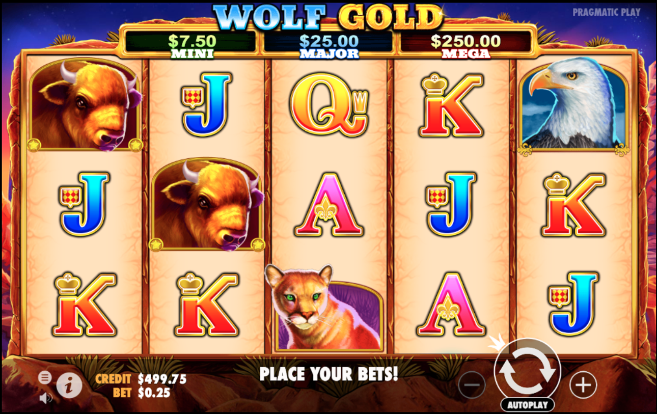 Wolf Gold slot machine